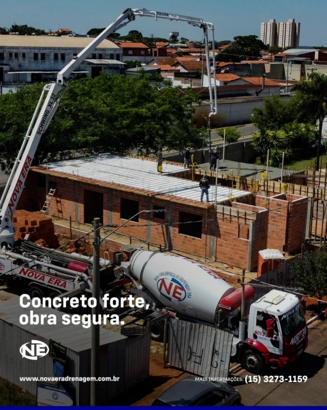 Concreto para laje pré moldada