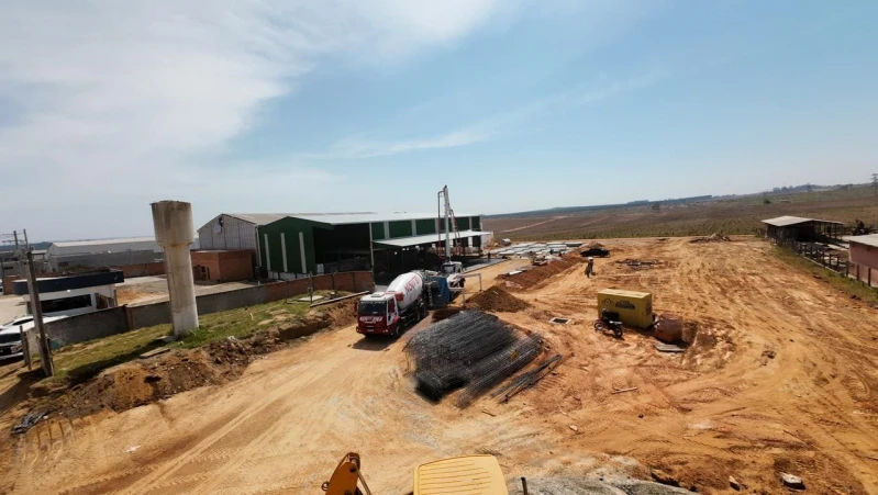 Concreto usinado industrial