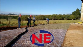 Concreto usinado para contrapiso