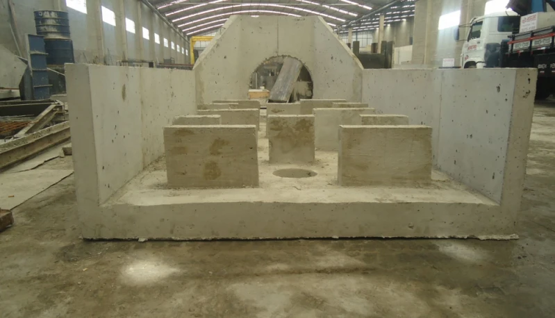 Dissipador de energia pré-moldado para projetos arquitetônicos