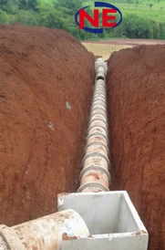 Drenagem com caixa pré moldada