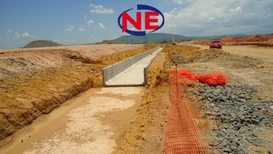 Drenagem de água da chuva