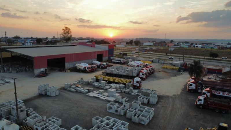 Fábrica de muro de ala pré-moldado