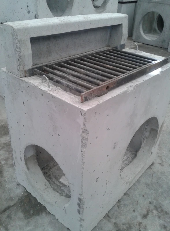 Grelha de aço para boca de leão