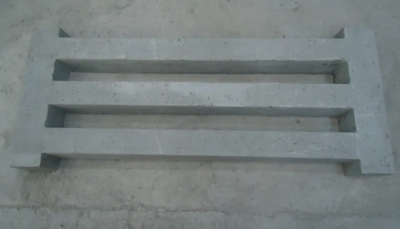 Grelha de concreto para boca de leão