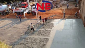 Piso de concreto armado