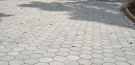 Piso de concreto intertravado