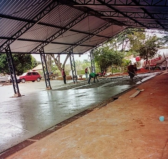 Piso polido industrial