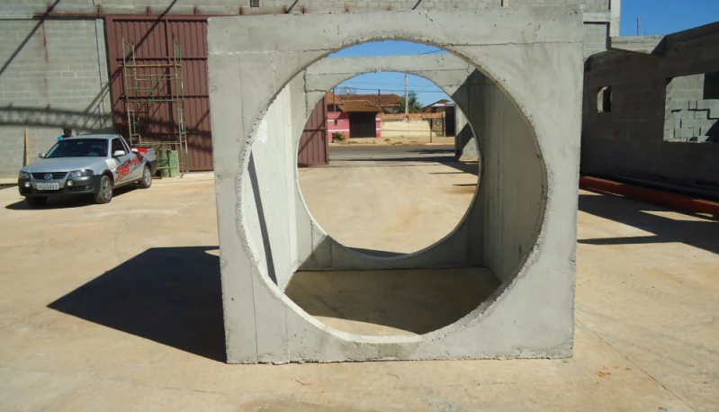 Poço de visita pré-moldado