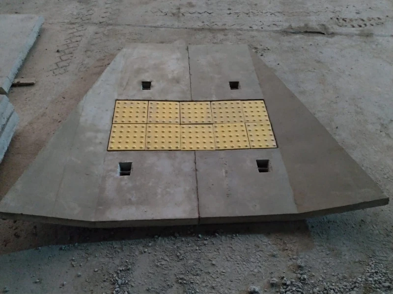 Rampa de acessibilidade pré-fabricada