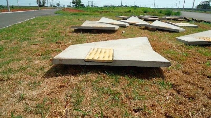 Rampas de acessibilidade pré-moldada