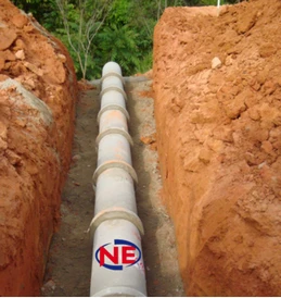 Serviço de drenagem de água