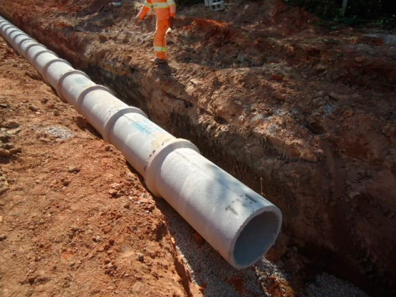 Sistema de drenagem das águas residuais