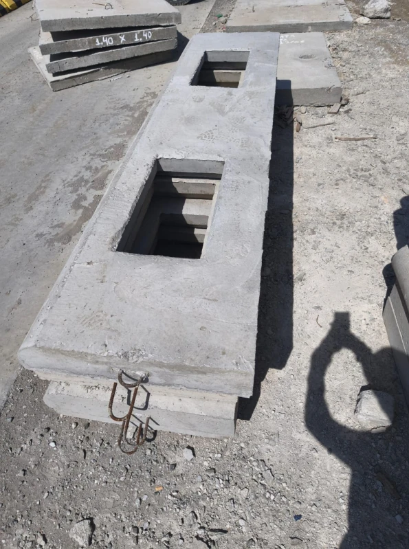 Tampa de concreto para poço